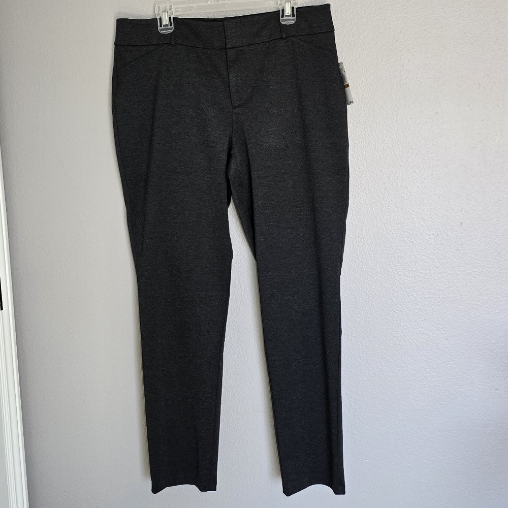 Michael Kors Basic Trouser Gray Pant/ 16W